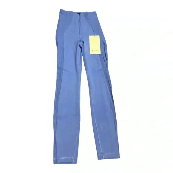 Lululemon Everlux and Mesh SHR Blue High-Waisted Training Tight 25” LW5EWMS - Picture 1 of 8